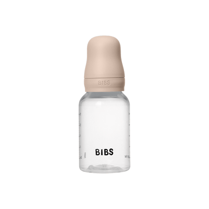 BIBS Flesspeen Rond Silicone 1 Pack 150 Ml Slow Flow Blush koop je bij Babywinkel