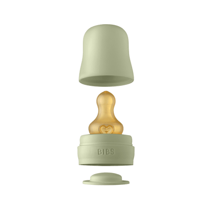 BIBS Babyfles Glas 225ml Sage koop je bij Babywinkel