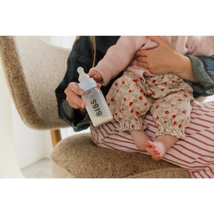 BIBS Flesspeen Rond Silicone 2St Fast Flow koop je bij Babywinkel