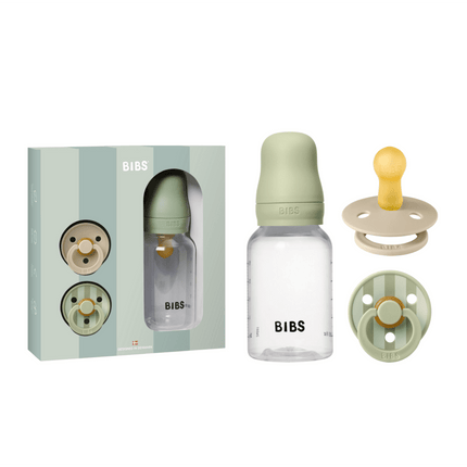 BIBS Gift Set Baby Sprinkle sage koop je bij Babywinkel