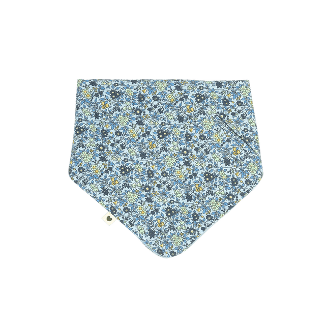 BIBS Slabbetje Bandana Liberty Chamomile Lawn Baby Blue koop je bij Babywinkel