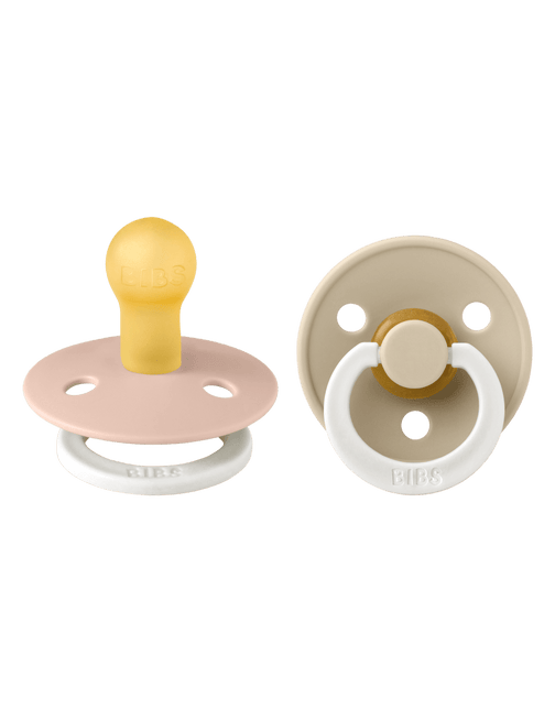 BIBS Speen Maat 1 Blush Night/Vanilla Night 2st koop je bij Babywinkel