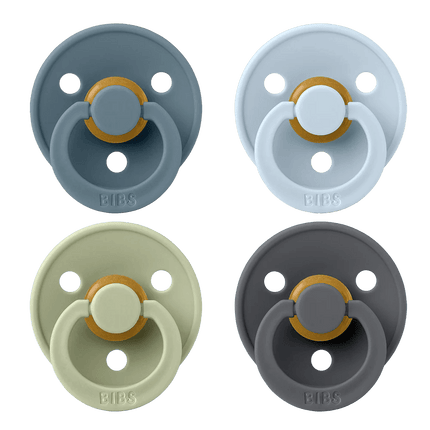 BIBS Speen Maat 1 Colour Petrol/Sage/Baby Blue/Iron 4St koop je bij Babywinkel