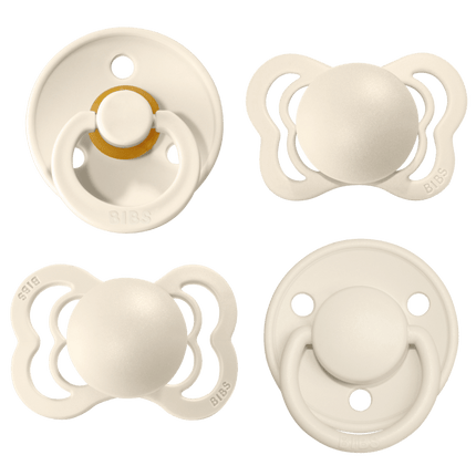 BIBS Speen Maat 1 Ivory Testpakket koop je bij Babywinkel