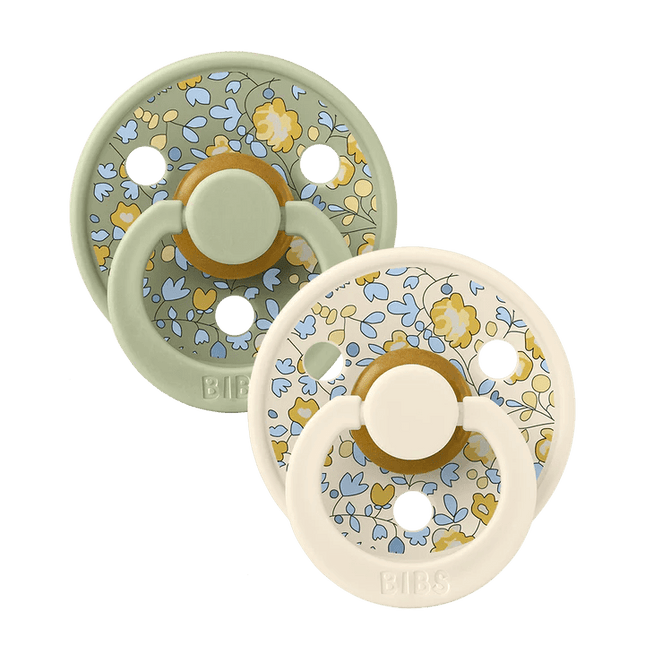 BIBS Speen Maat 1 Liberty Eloise/Sage 2St koop je bij Babywinkel