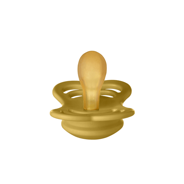 BIBS Speen Maat 1 Mustard Supreme Latex koop je bij Babywinkel