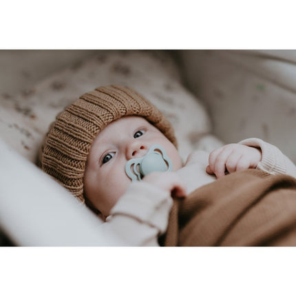 BIBS Speen Maat 1 Mustard Supreme Silicone koop je bij Babywinkel