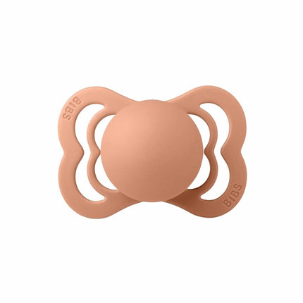 BIBS Speen Maat 1 Peach Supreme Latex koop je bij Babywinkel