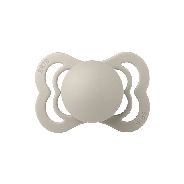 BIBS Speen Maat 1 Sand Supreme Silicone koop je bij Babywinkel
