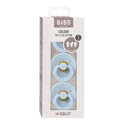 BIBS Speen Maat 1 Try - It Box Baby Blue koop je bij Babywinkel