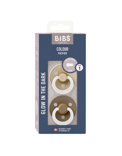 BIBS Speen Maat 1 Vanilla Night/Dark Oak Night 2st koop je bij Babywinkel