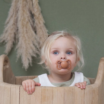 BIBS Speen Maat 1 Vanilla Supreme Silicone koop je bij Babywinkel