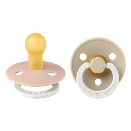 BIBS Speen Maat 2 Blush Night/Vanilla Night 2st koop je bij Babywinkel