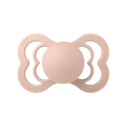 BIBS Speen Maat 2 Blush Supreme Latex koop je bij Babywinkel