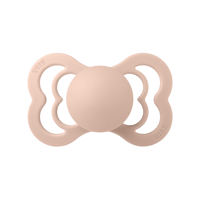 BIBS Speen Maat 2 Blush Supreme Latex koop je bij Babywinkel
