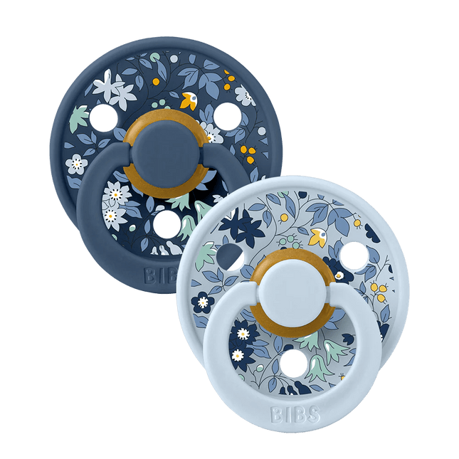 BIBS Speen Maat 2 Chamomile Lawn/Baby Blue koop je bij Babywinkel