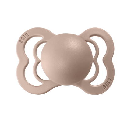 BIBS Speen Maat 2 Ivory/Blush Supreme Silicone 2st koop je bij Babywinkel