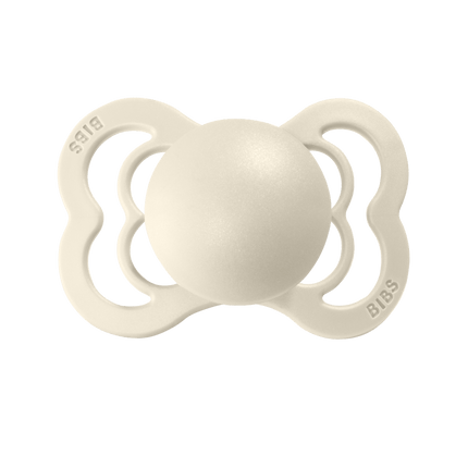 BIBS Speen Maat 2 Ivory/Blush Supreme Silicone 2st koop je bij Babywinkel