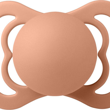 BIBS Speen Maat 2 Peach Supreme Silicone koop je bij Babywinkel