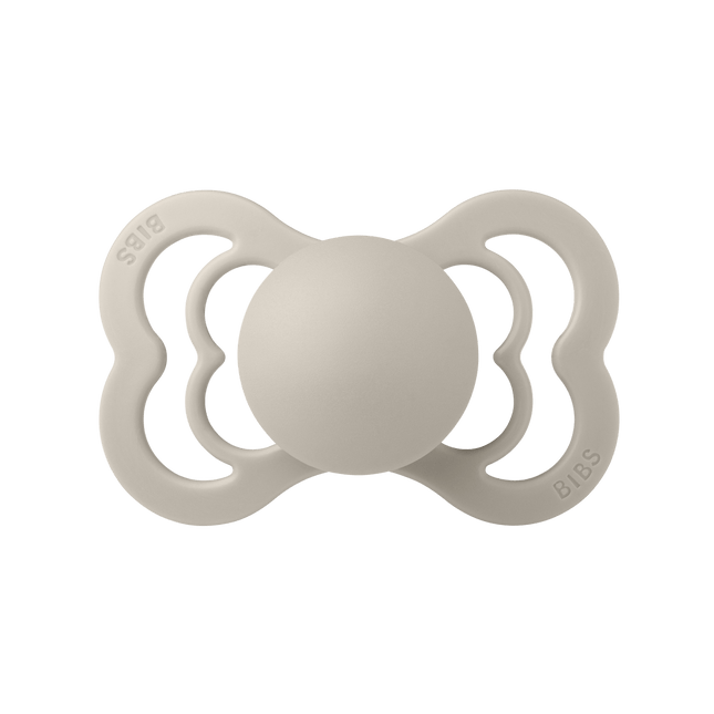 BIBS Speen Maat 2 Sand Supreme Silicone koop je bij Babywinkel