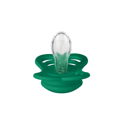 BIBS Speen Maat 2 Silicone Supreme Evergreen koop je bij Babywinkel