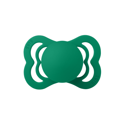 BIBS Speen Maat 2 Silicone Supreme Evergreen koop je bij Babywinkel