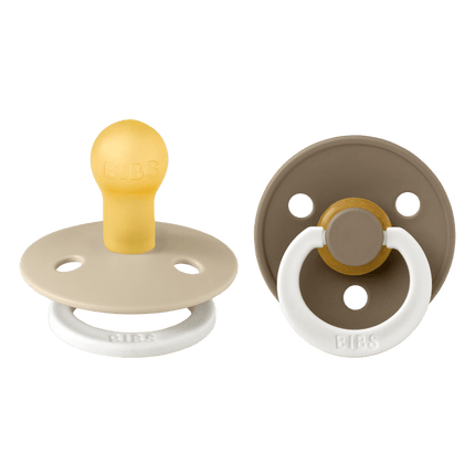 BIBS Speen Maat 2 Vanilla Night/Dark Oak Night 2st koop je bij Babywinkel
