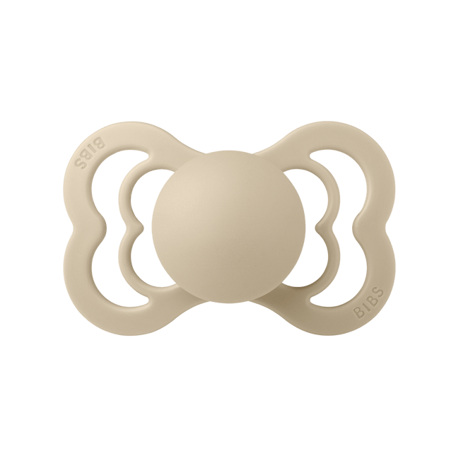 BIBS Speen Maat 2 Vanilla Supreme Silicone koop je bij Babywinkel