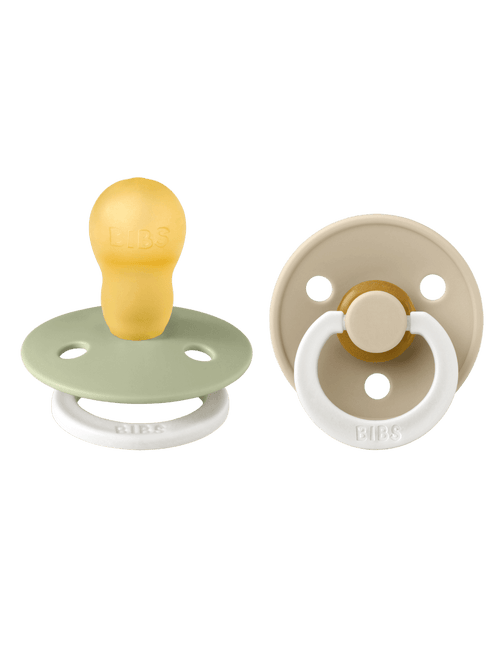 BIBS Speen Maat 3 Sage Glow/Vanilla Glow 2St koop je bij Babywinkel