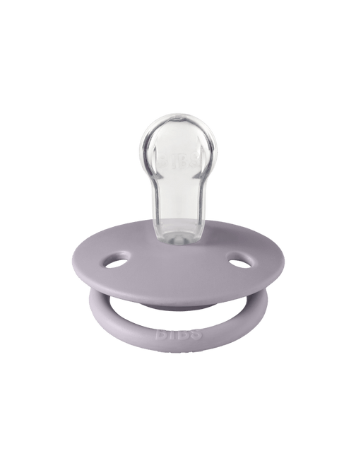 BIBS Speen OneSize Silicone De Lux Fossil Grey koop je bij Babywinkel