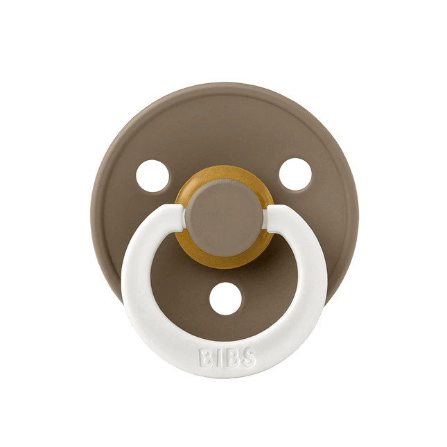 BIBS Speen Speen Maat 3 Dark Oak Glow koop je bij Babywinkel