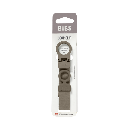 BIBS Speenkoord Loop Dark Oak koop je bij Babywinkel