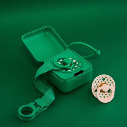 BIBS Spenen Maat 1 Pacifier Studio Colour Polka Latex Petal/Cactus 2st koop je bij Babywinkel