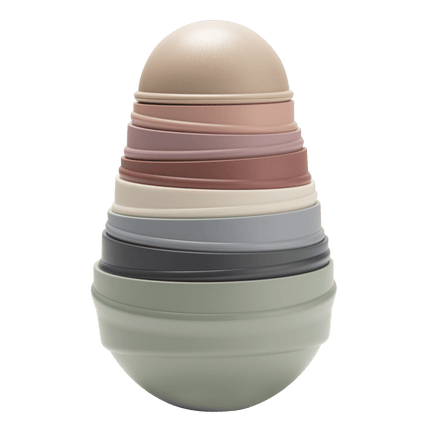 BIBS Stapeltoren Pastel Rainbow koop je bij Babywinkel