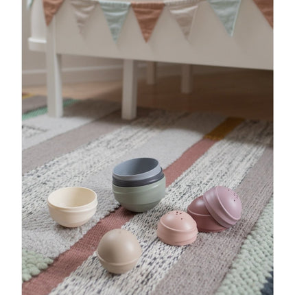 BIBS Stapeltoren Pastel Rainbow koop je bij Babywinkel