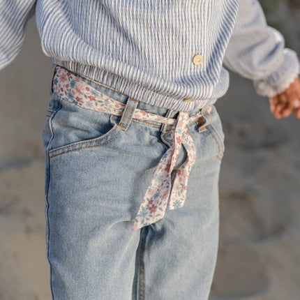 Blouse lange mouw Denim Blue Stripe koop je bij Babywinkel