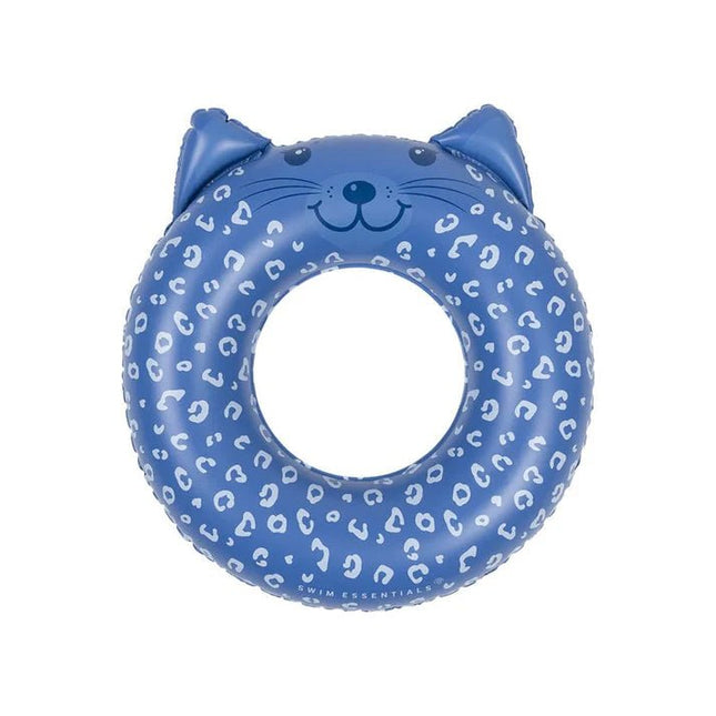 Blue Leopard Animal Zwemband koop je bij Babywinkel