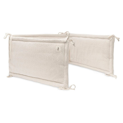 Jollein Boxbumper Grain Kit Oatmeal 180X30Cm koop je bij Babywinkel