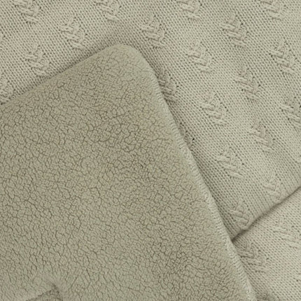 Jollein Boxkleed Grain Knit Olive Green 75X95Cm koop je bij Babywinkel