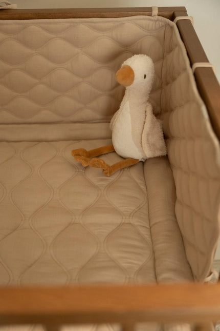Little Dutch Boxbumper Pure Soft Beige koop je bij Babywinkel