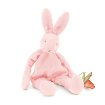 Bunnies By The Bay Knuffeldoekje Konijn Roze 25cm koop je bij Babywinkel