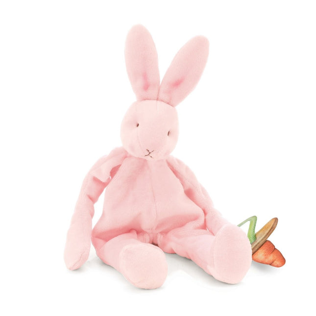 Bunnies By The Bay Knuffeldoekje Konijn Roze 25cm koop je bij Babywinkel