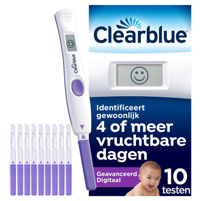 Clearblue Ovulatietest Geavanceerd Digitaal koop je bij Babywinkel