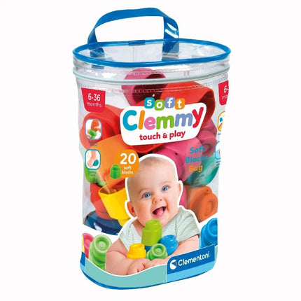 Clementoni Blokkenset Clemmy 20 Blocks koop je bij Babywinkel