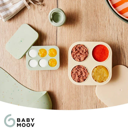 <tc>Babymoov</tc> Set med silikonformar + tuggleksak