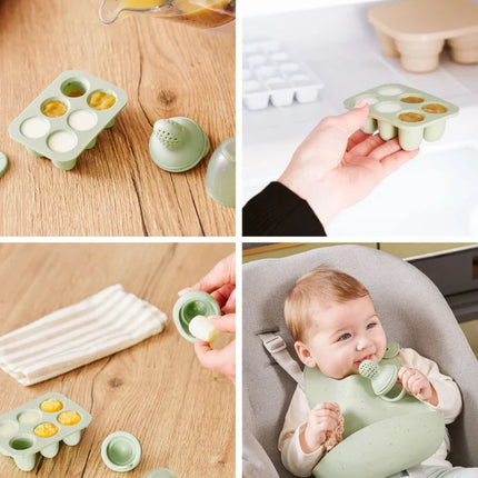 <tc>Babymoov</tc> Set med silikonformar + tuggleksak