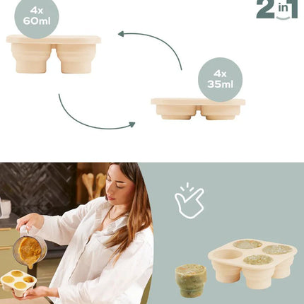 <tc>Babymoov</tc> Set med silikonformar + tuggleksak