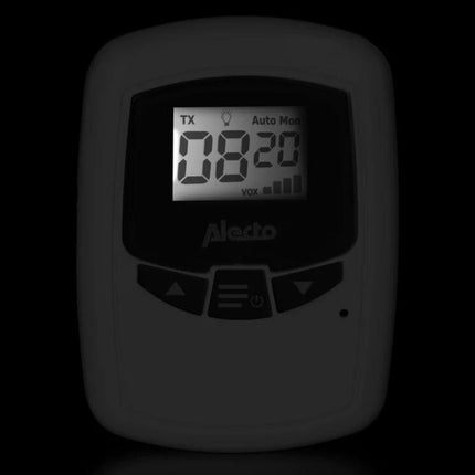 Alecto Babyfoon Dbx - 80Bu Wit/Antraciet Extra Babyunit Voor Dbx - 80 koop je bij Babywinkel