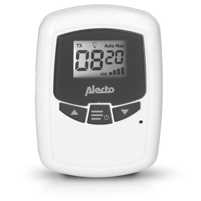Alecto Babyfoon Dbx - 80Bu Wit/Antraciet Extra Babyunit Voor Dbx - 80 koop je bij Babywinkel