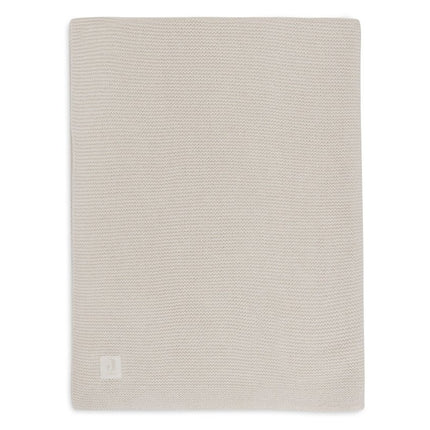 Jollein Ledikantdeken Basic Knit/ Oatmeal 100X150Cm koop je bij Babywinkel